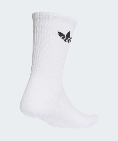 ADIDAS ADIDAS Pair of Trefoil Crew Socks - White