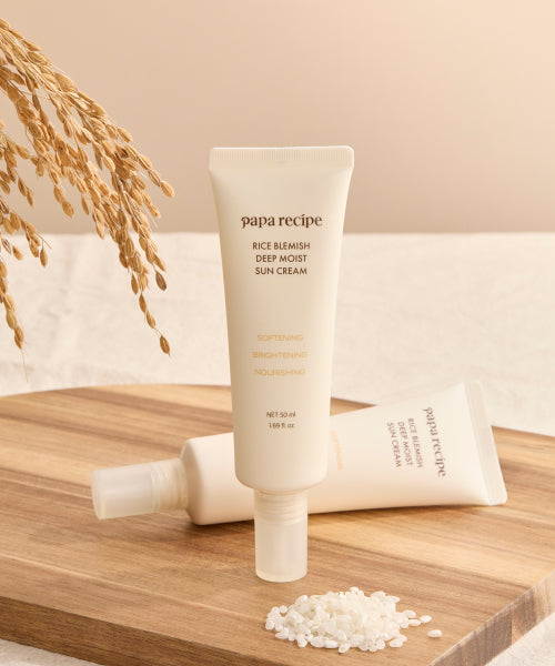 PAPARECIPE PAPARECIPE Rice Blemish Deep Moist Sun Cream 50ml SPF50+ PA++++