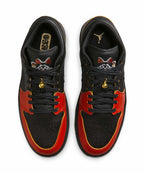 NIKE Nike Air Jordan 1 Low SE M - Black:Dragon Red:Black