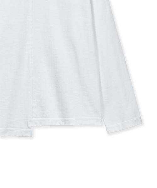 MATIN KIM MATIN KIM ASYMMETRIC LOGO T-Shirt