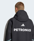 ADIDAS ADIDAS Mercedes AMG F1 Team Mechanics Rain Jacket - Black