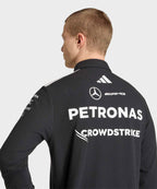 ADIDAS ADIDAS Mercedes AMG F1 Team Engineer Long Sleeve Polo - Black