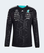 ADIDAS ADIDAS Mercedes AMG F1 Team Driver Jersey Long Sleeve - Black