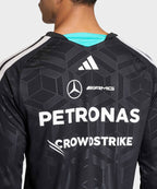 ADIDAS ADIDAS Mercedes AMG F1 Team Driver Jersey Long Sleeve - Black