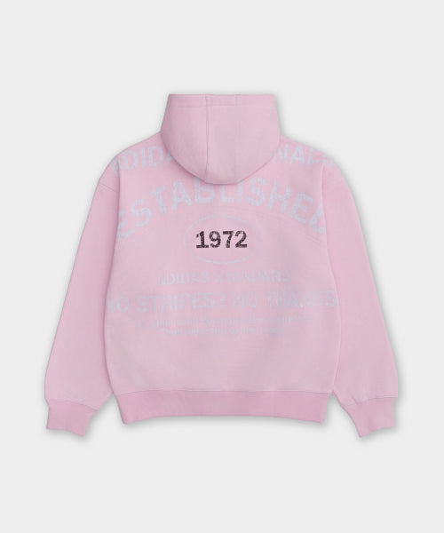 ADIDAS ADIDAS Shoemaker Graphic Hoodie - Clear Pink