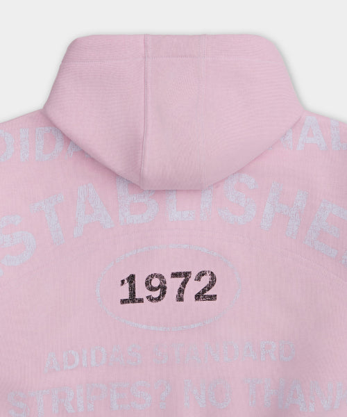 ADIDAS ADIDAS Shoemaker Graphic Hoodie - Clear Pink