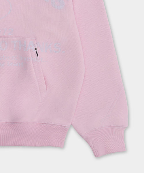 ADIDAS ADIDAS Shoemaker Graphic Hoodie - Clear Pink
