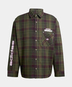 ADIDAS ADIDAS Flannel Long Sleeve Work Shirt - Focus Olive