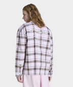 ADIDAS ADIDAS Flannel Long Sleeve Work Shirt - Clear Pink