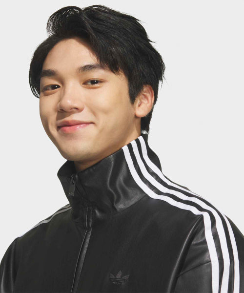 ADIDAS ADIDAS Fleder 3S Track Top - Black