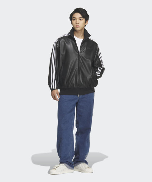 ADIDAS ADIDAS Fleder 3S Track Top - Black
