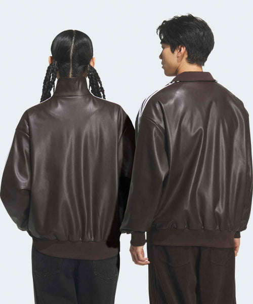 ADIDAS ADIDAS Fleder 3S Track Top - Aura Coffee