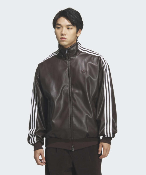 ADIDAS ADIDAS Fleder 3S Track Top - Aura Coffee