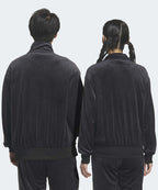 ADIDAS ADIDAS Firebird Velor Track Top - Black