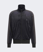 ADIDAS ADIDAS Firebird Velor Track Top - Black