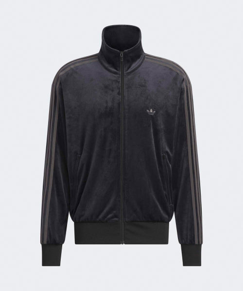 ADIDAS ADIDAS Firebird Velor Track Top - Black