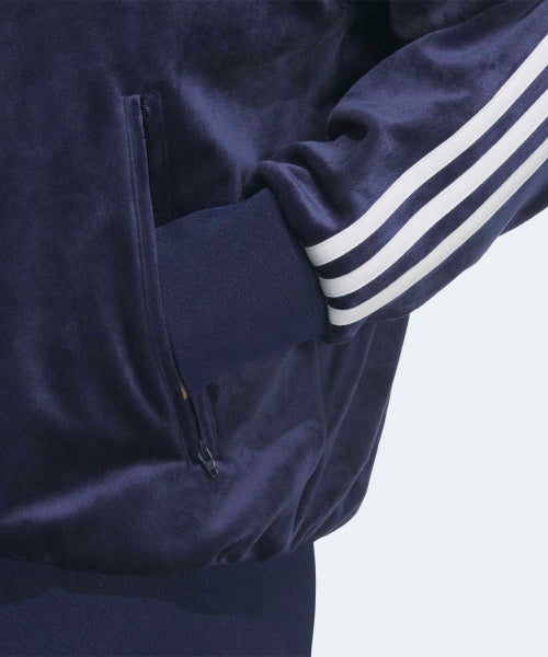 ADIDAS ADIDAS Firebird velor track top - Night Indigo