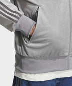 ADIDAS ADIDAS Firebird Velor Track Top - Gray