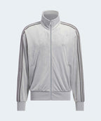 ADIDAS ADIDAS Firebird Velor Track Top - Gray
