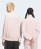 ADIDAS ADIDAS Firebird velor track top - sand pink