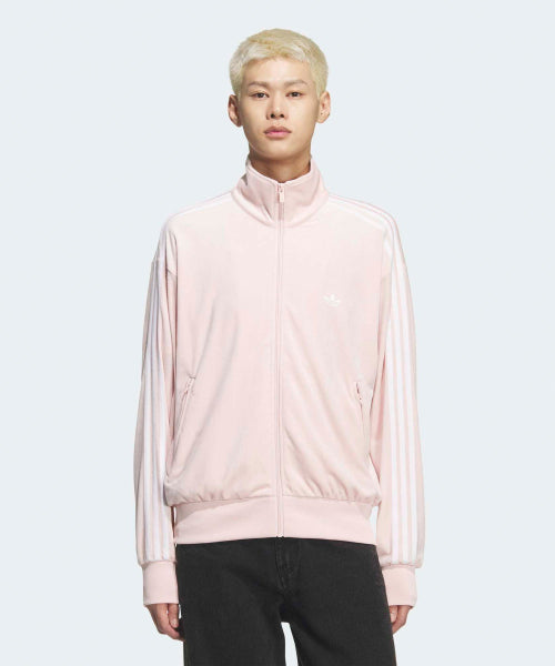ADIDAS ADIDAS Firebird velor track top - sand pink