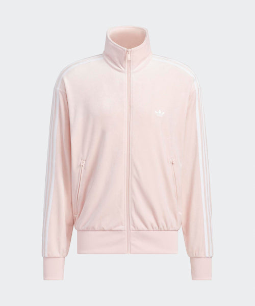 ADIDAS ADIDAS Firebird velor track top - sand pink