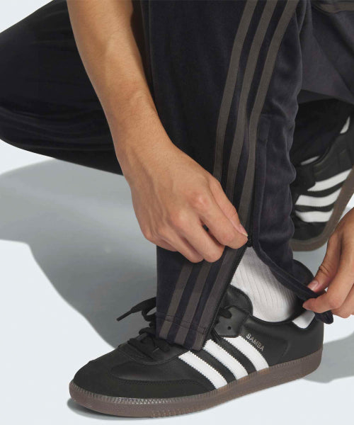 ADIDAS ADIDAS Firebird Velor Track Pants - Black