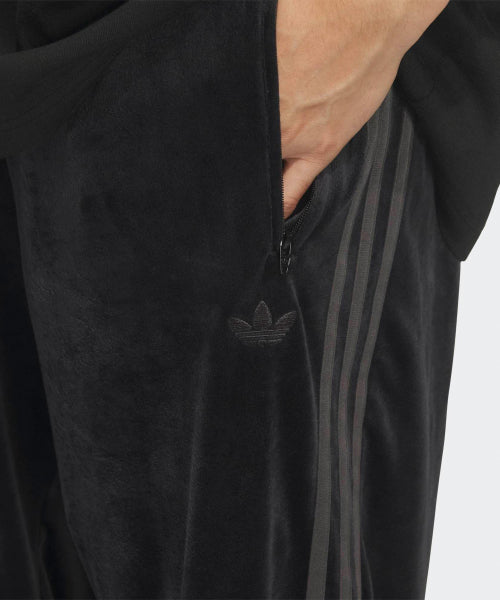 ADIDAS ADIDAS Firebird Velor Track Pants - Black