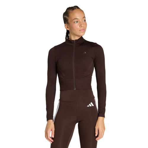 ADIDAS ADIDAS Workout Essential Full Zip Knit Jacket Women