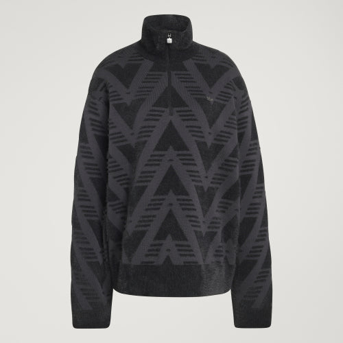 ADIDAS ADIDAS Half Zipper Knit Sweater Women