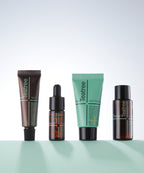 Mediheal 3 types of tea tree/madecassoside/vitamin travel kit (cleansing foam + toner + serum + cream)