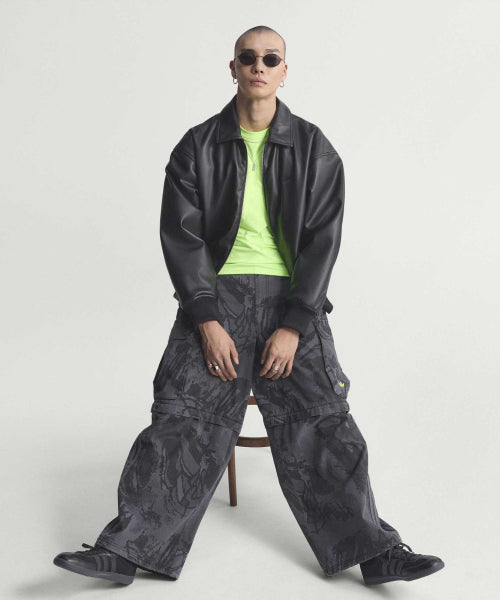 ADIDAS ADIDAS Premium Essentials Pleated Bomber Jacket - Black