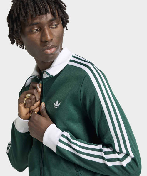 ADIDAS ADIDAS Classic Track Top - Green:White