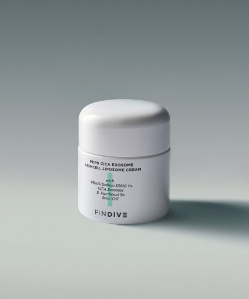 FINDIVE [SET] Sensitive skin/barrier strengthening set (PDRN Cica Exosome Stem Cell Cream 50ml x 2 + 2 care masks)