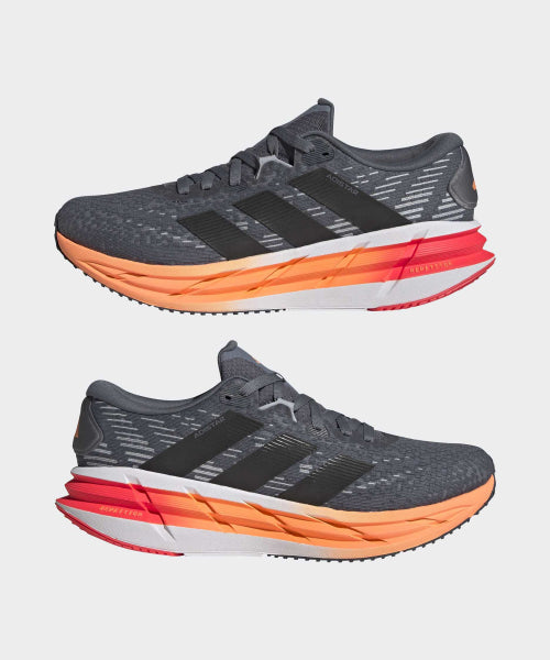 ADIDAS ADIDAS Adistar 4 Running Shoes - Onyx:Black:Lucid Orange
