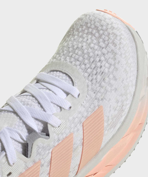 ADIDAS ADIDAS Adistar 4 Running Shoes - Cloud White: Clear Orange