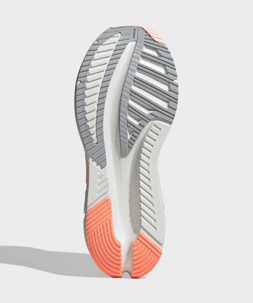 ADIDAS ADIDAS Adistar 4 Running Shoes - Cloud White: Clear Orange