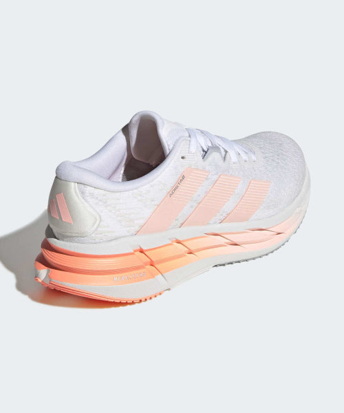 ADIDAS ADIDAS Adistar 4 Running Shoes - Cloud White: Clear Orange