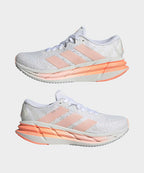 ADIDAS ADIDAS Adistar 4 Running Shoes - Cloud White: Clear Orange