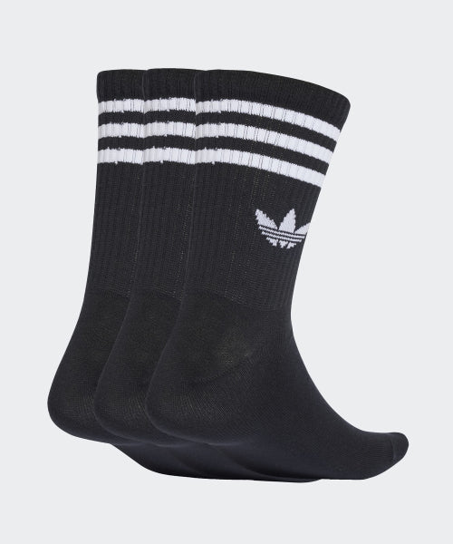 ADIDAS ADIDAS 3 Pairs of Crew Socks - Black