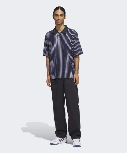 ADIDAS ADIDAS Skateboarding Classic Polo - White: Dark Blue