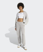 ADIDAS ADIDAS Essential French Terry Crop Zipper Hoodie - Size