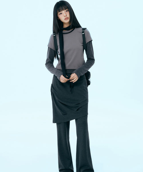 MIXXO MIXXO T-Shirt Layered Fit C