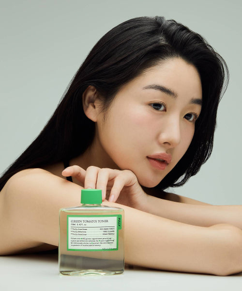 FULLY [Exclusive] Pore/Moisturizing Toner SET (+60 cotton pads) (Rice Cera Toner 250ml & Green Tomato Toner 250ml)