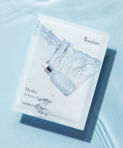9WISHES 9WISHES Hydra Ampoule Sheet Mask Pack (6 sheets)