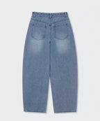 MUSINSA STANDARD WOMAN MUSINSA STANDARD WOMAN Women's Curved Denim Pants Light Indigo
