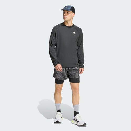 ADIDAS Men's Fuzzy Knit Crew T-Shirt