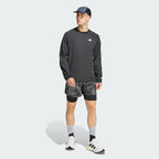 ADIDAS Men's Fuzzy Knit Crew T-Shirt
