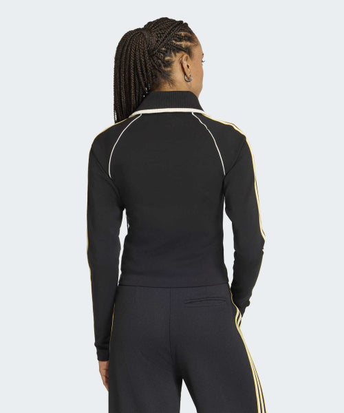 ADIDAS ADIDAS Slim Fit Track Top - Black
