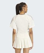 ADIDAS ADIDAS Ruched Soccer Jersey - White